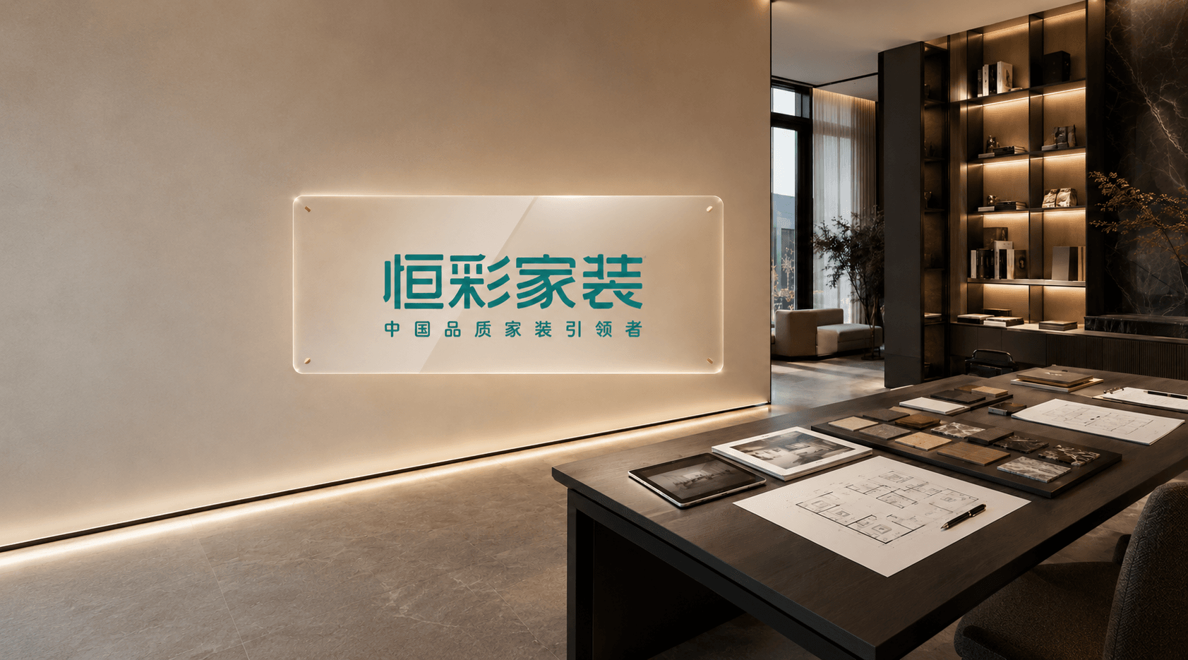 18家子公司统一签署管理，恒彩家装以电子签章闭环施工签约