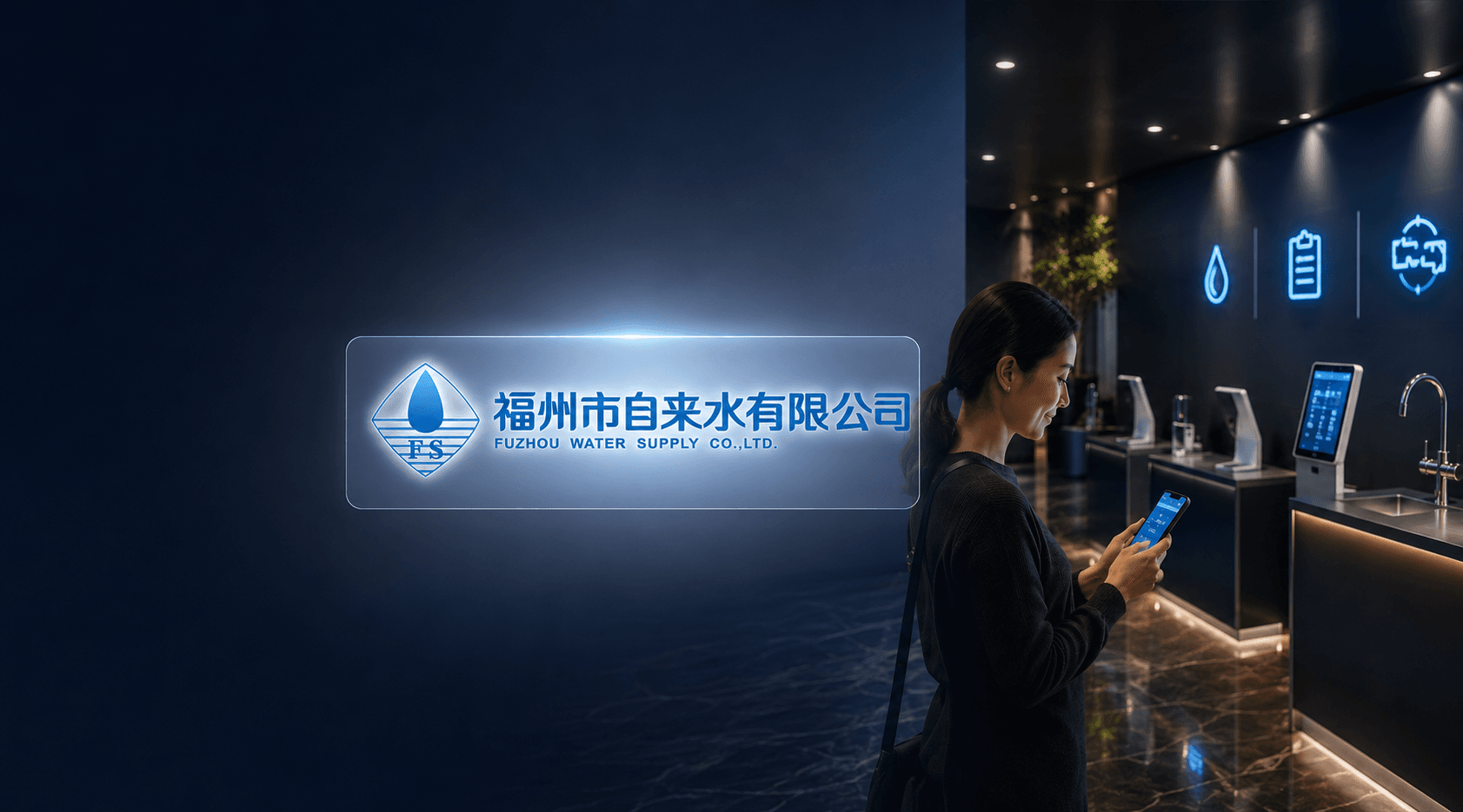 刷脸签合同，福州自来水以电子签章实现开户一趟不用跑